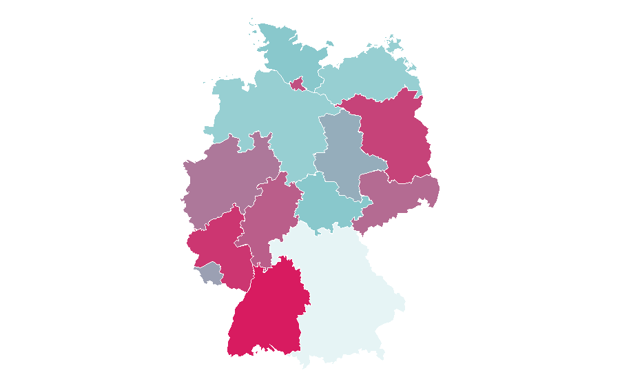 Affinity by region — Xavier Naidoo, Germany