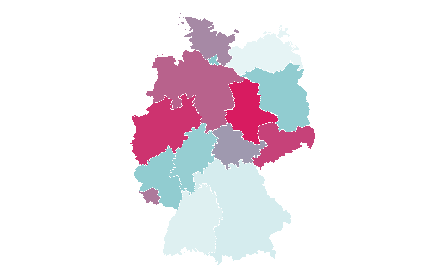 Affinity by region — Xbox Game Pass, Germany