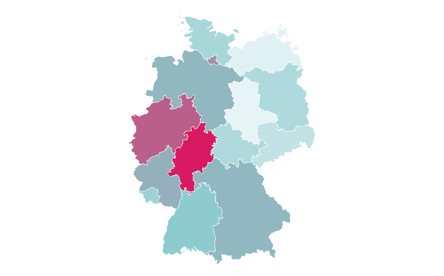 Affinity by region — Xoom Corporation, Germany