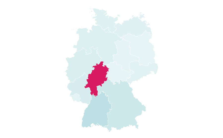 Affinity by region — XXL (magazine), Germany