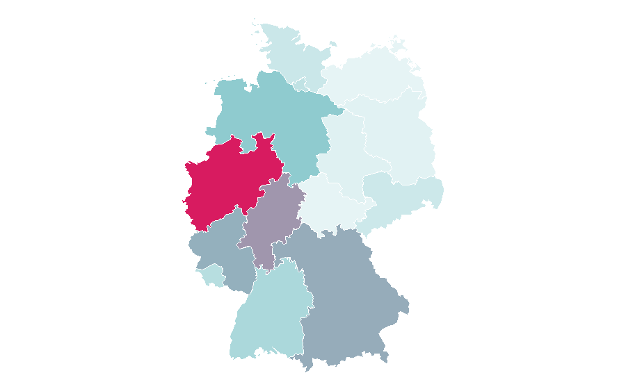 Affinity by region — XXL Nutrition, Germany