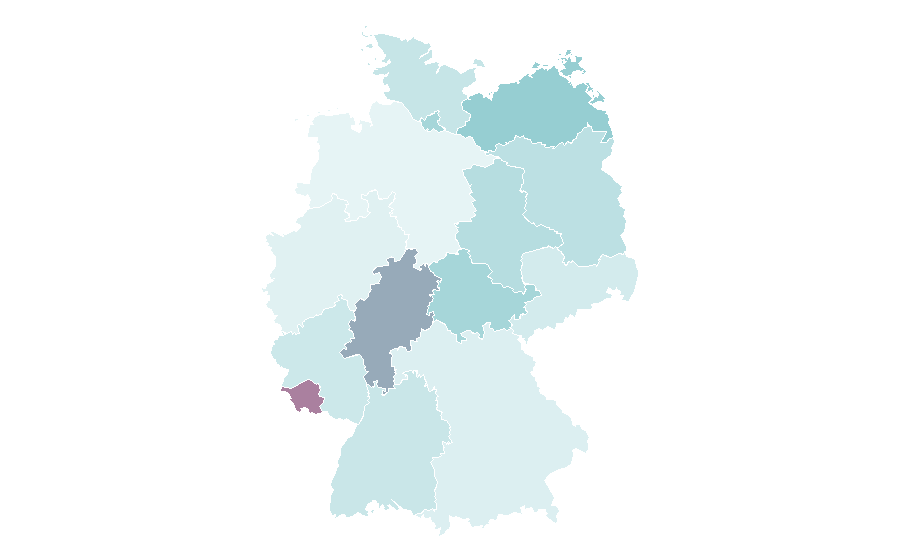 Affinity by region — Yandel, Germany
