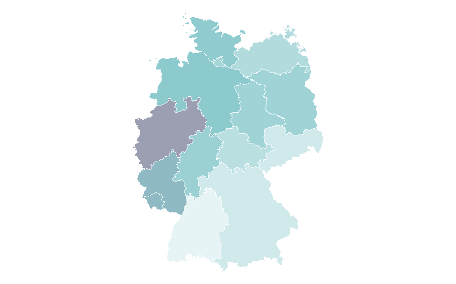 Affinity by region — Yellowjackets, Germany
