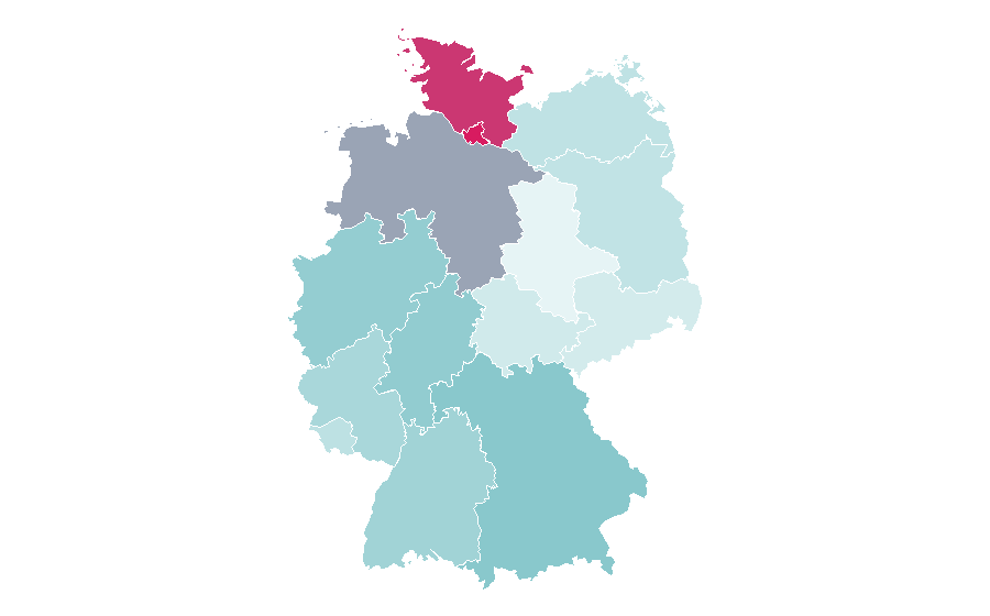 Affinité par région — Yin yoga, Allemagne
