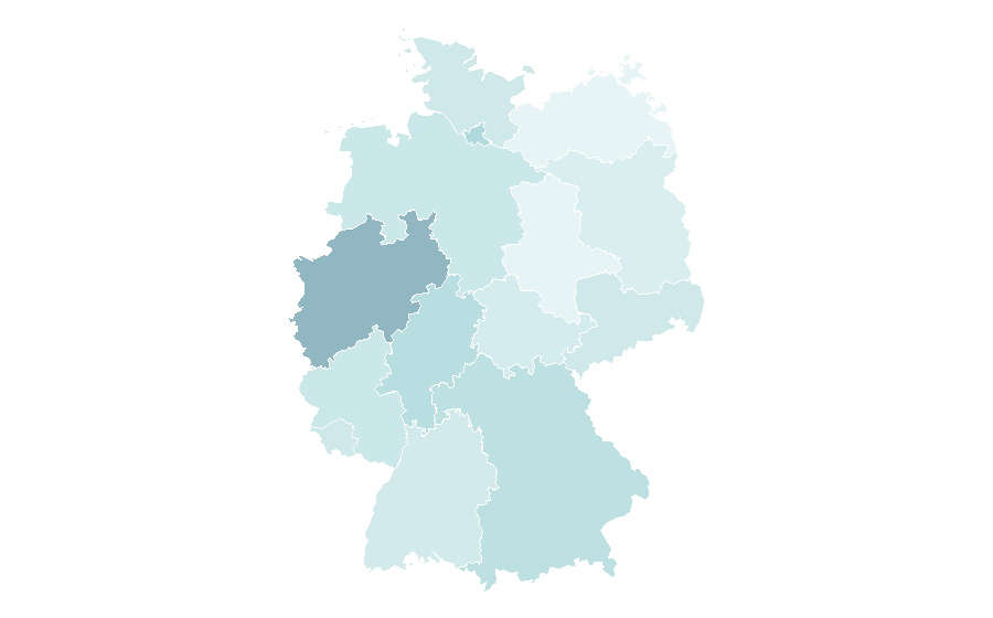 Affinity by region — Yoko Ono, Germany