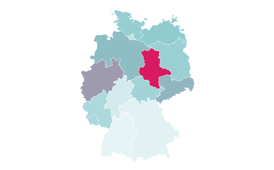 Affinity by region — You – Du wirst mich lieben, Germany