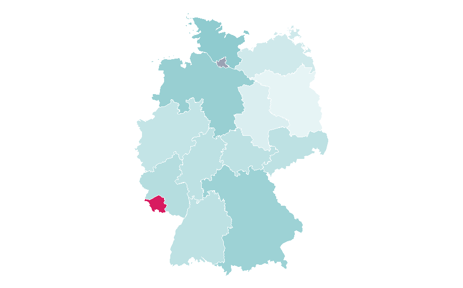 Affinity by region — YUNGBLUD, Germany