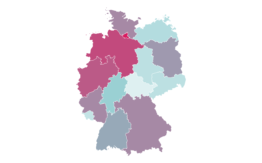 Affinity by region — Zac Efron, Germany