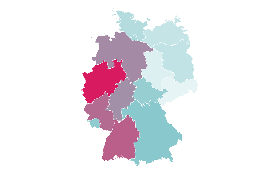 Affinity by region — Zalando Lounge, Germany