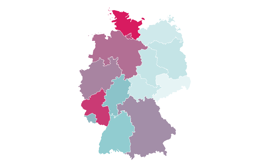 Affinity by region — Zara Phillips, Germany