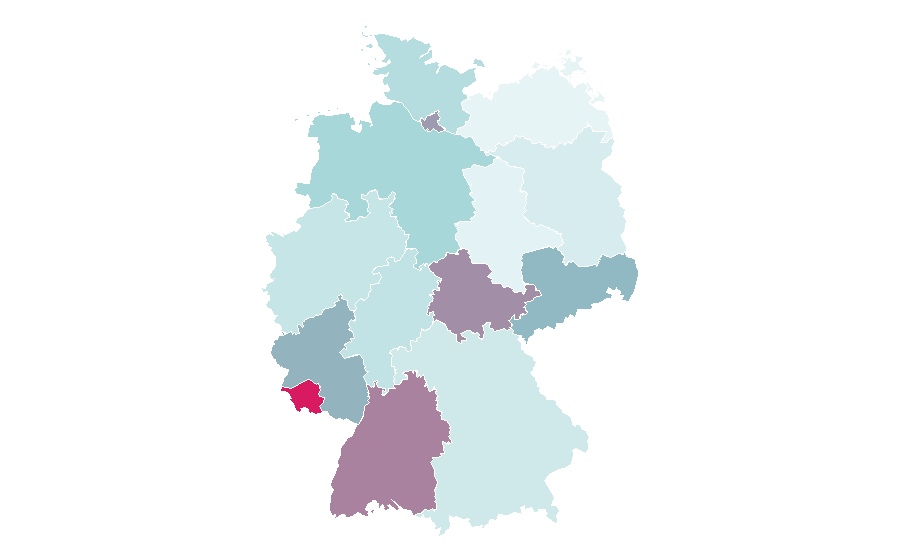 Affinity by region — Zaz (singer), Germany