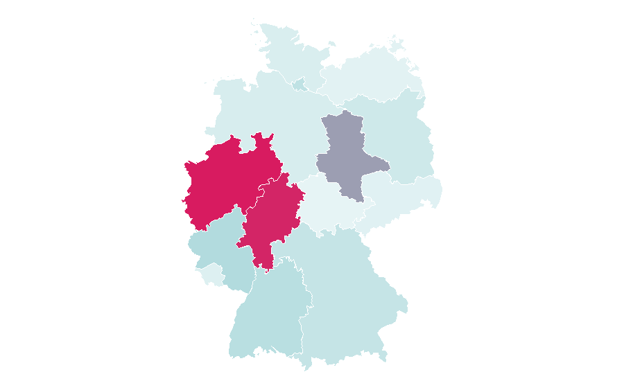 Affinity by region — Zen, Germany