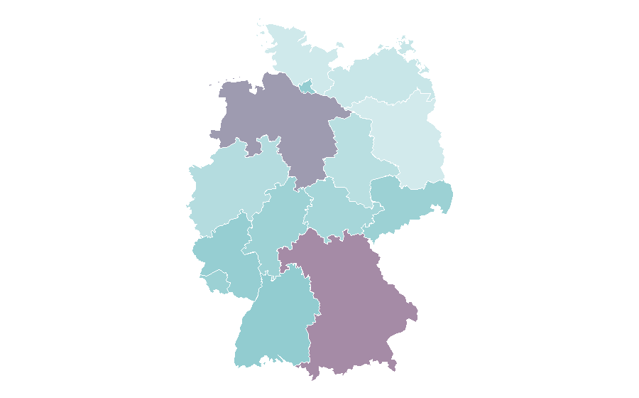 Affinity by region — Zero (Mega Man), Germany