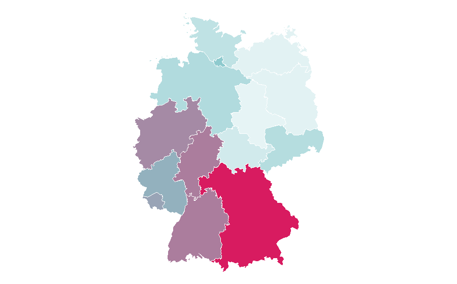 Affinity by region — Zinedine Zidane, Germany