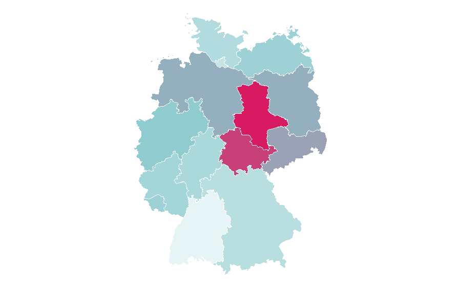 Affinity by region — Zombieland, Germany