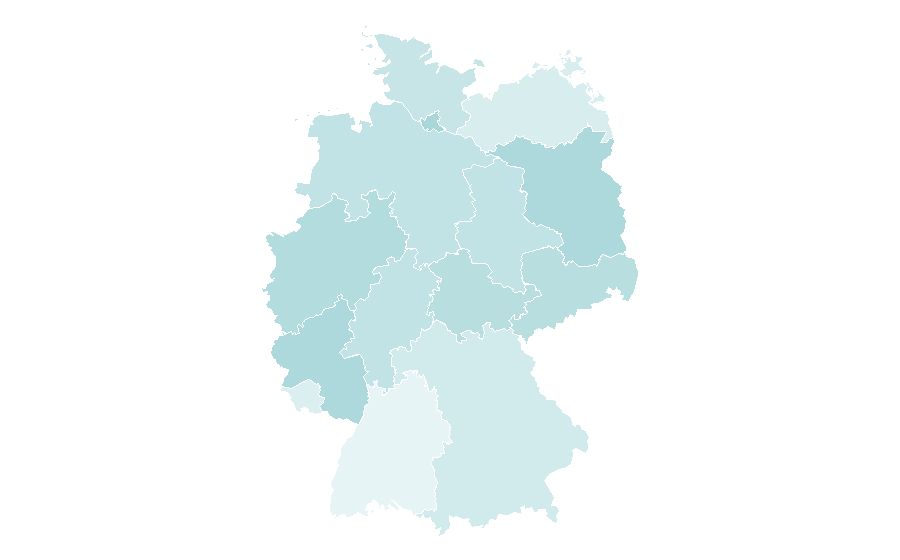 Affinity by region — Zooey Deschanel, Germany