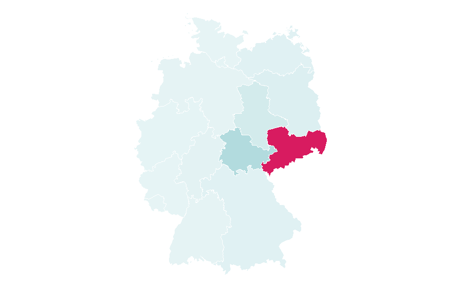 Affinity by region — Zwickau, Germany