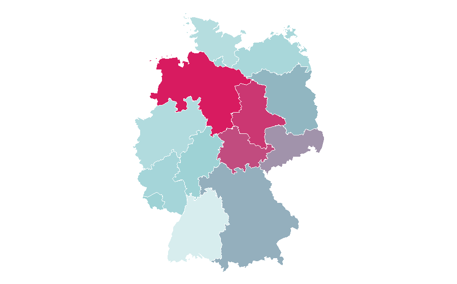 Affinity by region — ZZ Top, Germany