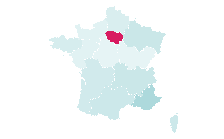 Affinity by region — A Clockwork Orange (film), France