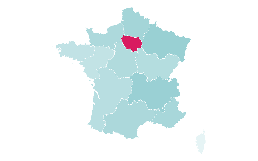 Affinity by region — Booba, France