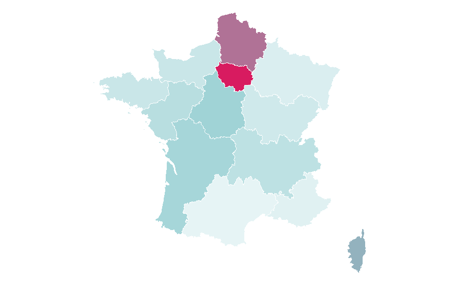 Affinity by region — Kelly Olynyk, France