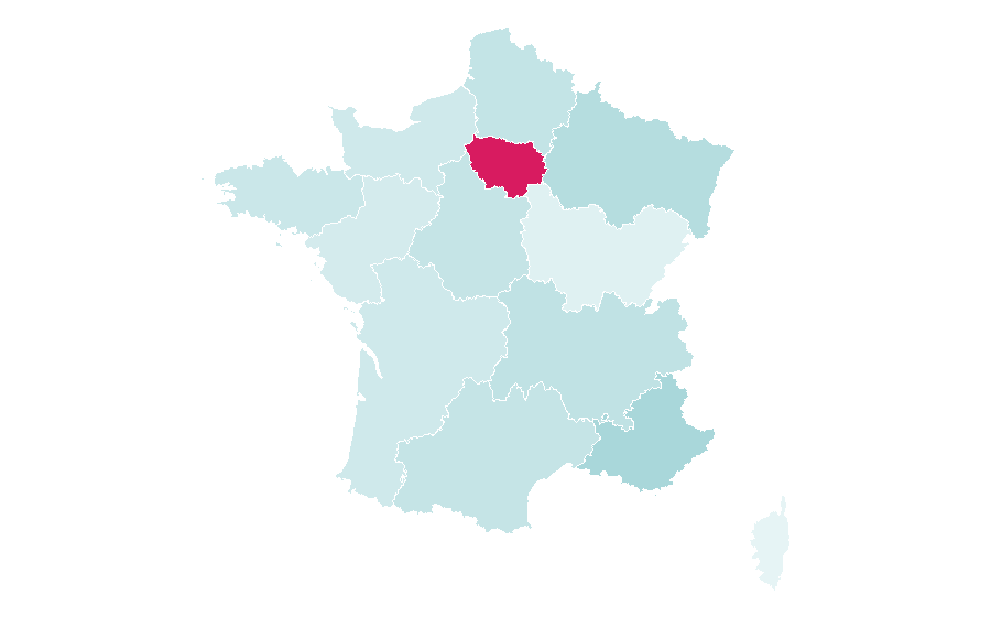 Affinity by region — Lil Wayne, France