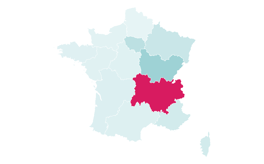 Affinity by region — Montreux Jazz Festival, France