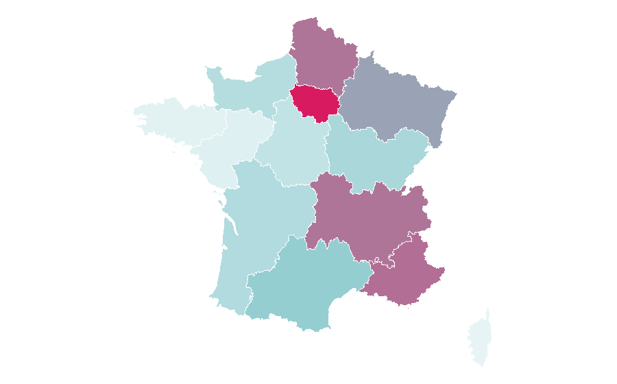 Affinity by region — Polo, France