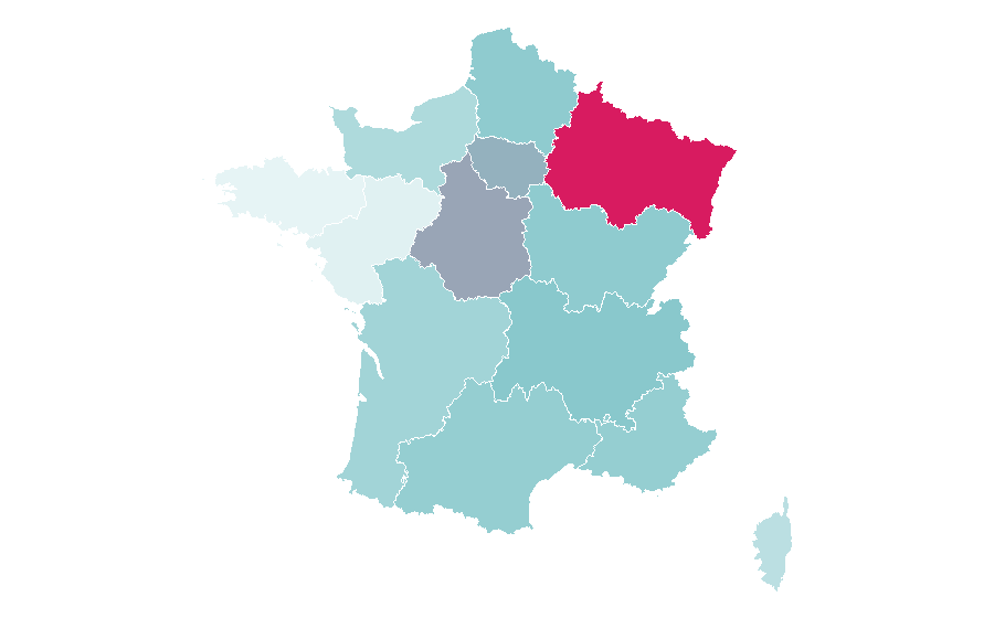 Affinity by region — Smartwatch, France