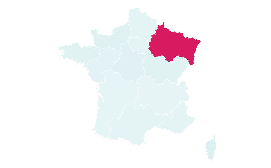 Affinity by region — SV Elversberg, France