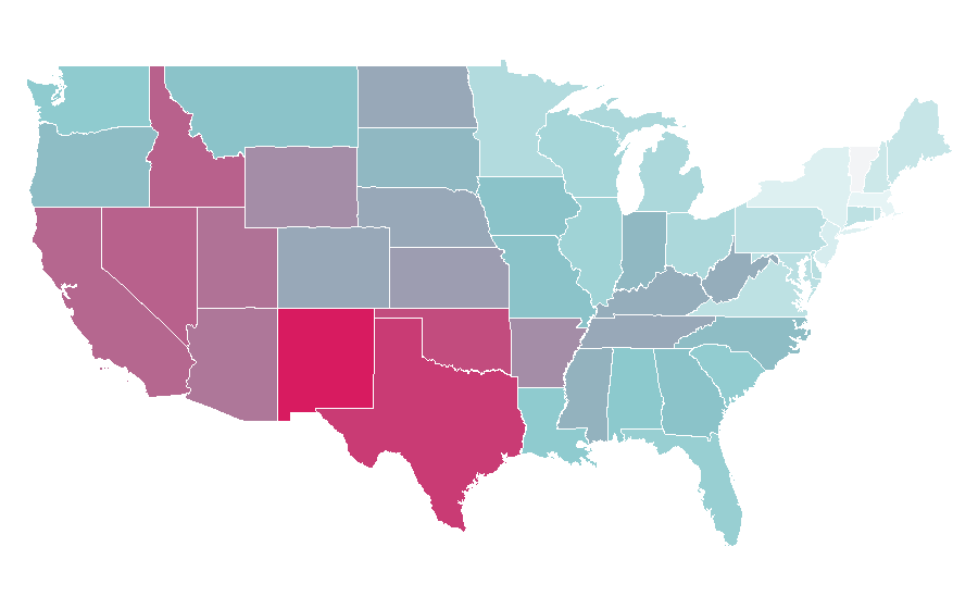 Affinity by region — 2 Fast 2 Furious, United States