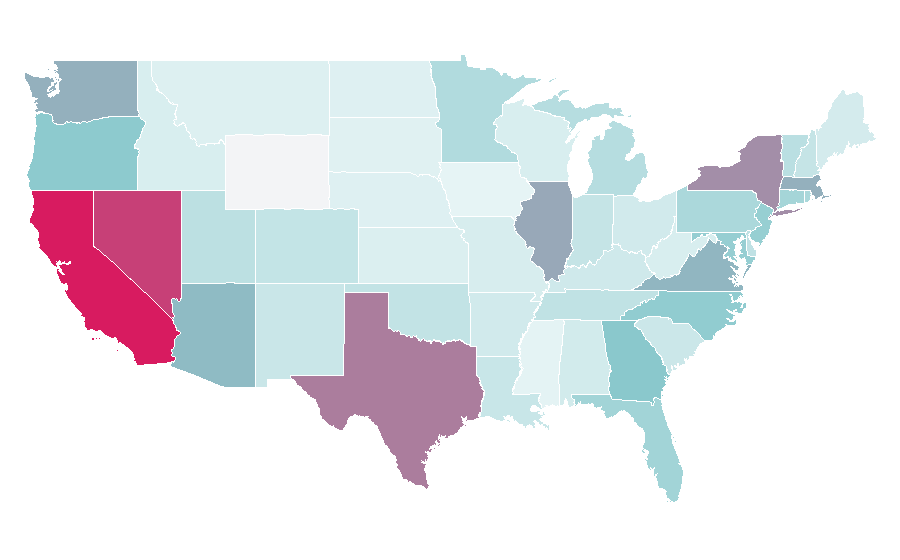 Affinity by region — 2hollis, United States