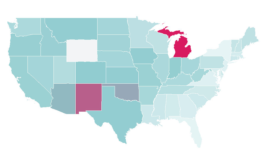 Affinity by region — 30 Minutes or Less, United States