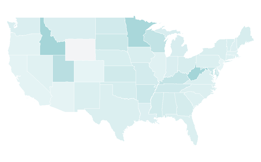 Affinity by region — 4 Pics 1 Word, United States