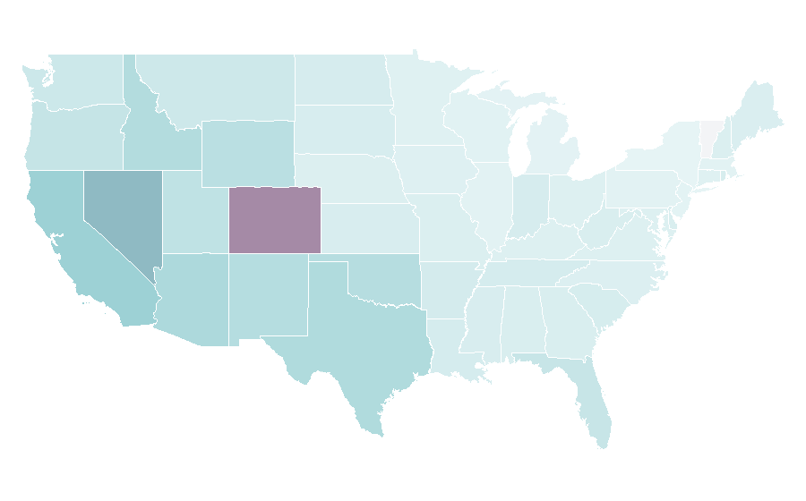 Affinity by region — 4 Wheel Parts, United States