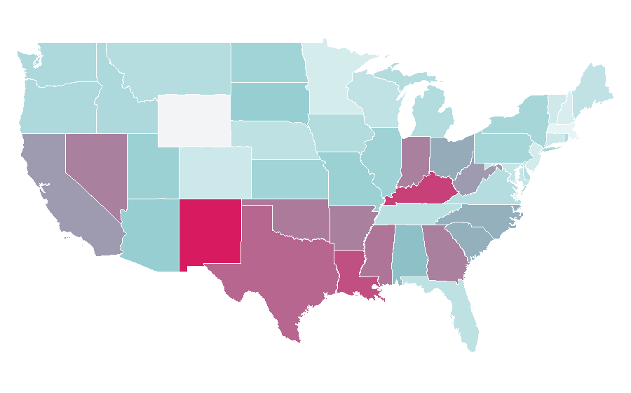 Affinity by region — 999, United States