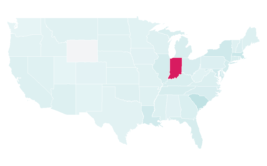 Affinity by region — Aaron Nesmith, United States