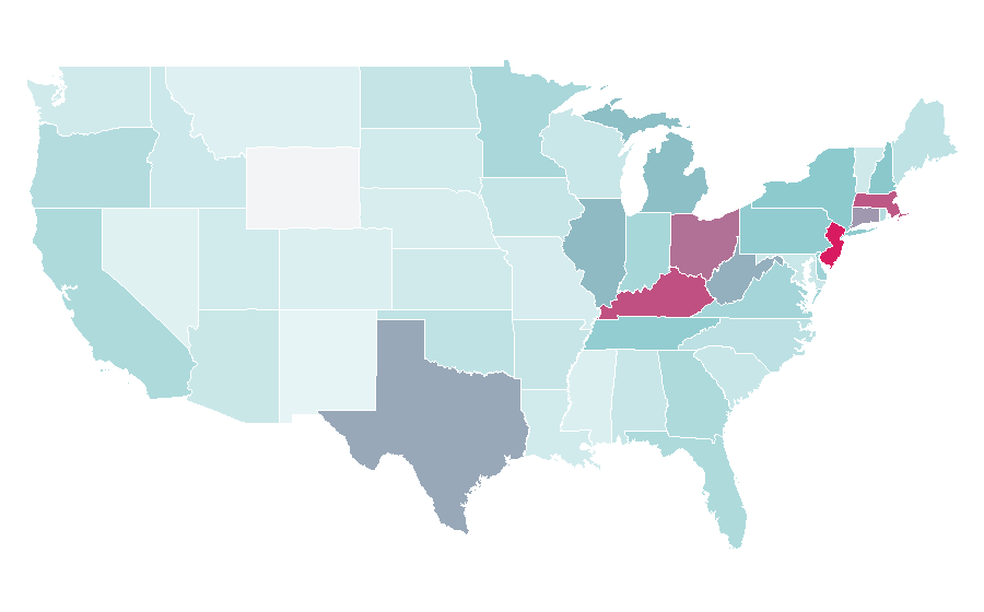Affinity by region — Abercrombie kids, United States
