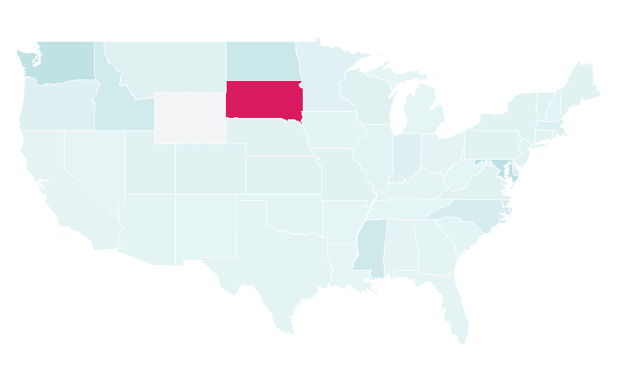 Affinity by region — Aberdeen, United States