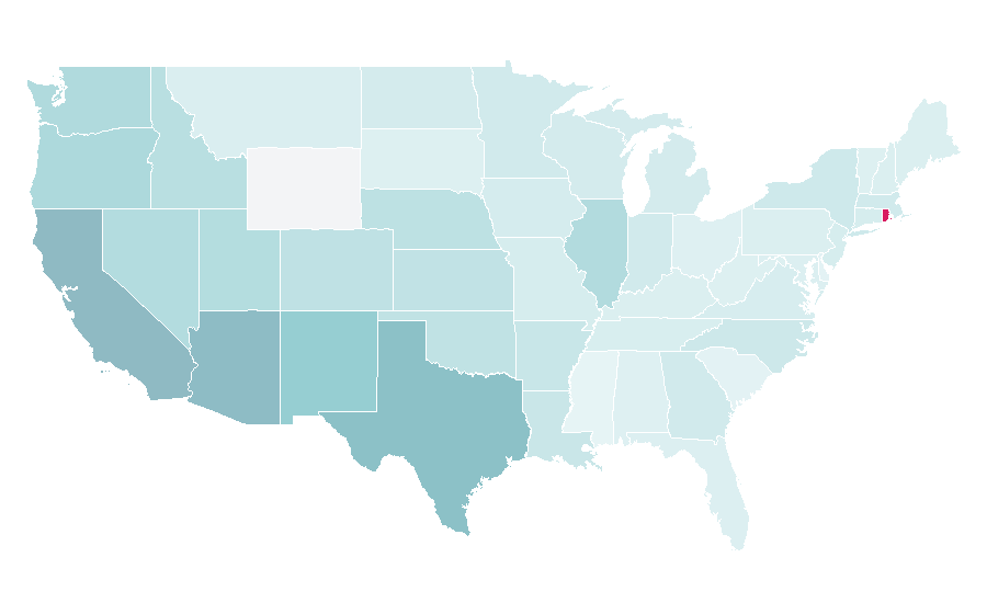 Affinity by region — Accordion, United States