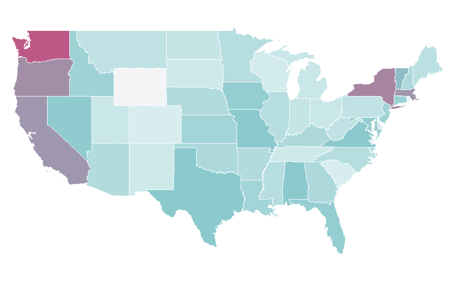 Affinity by region — Acer Inc., United States