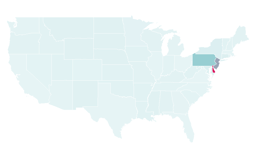 Affinity by region — Acme Markets, United States