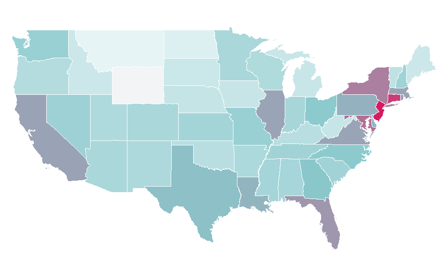 Affinity by region — Acura, United States