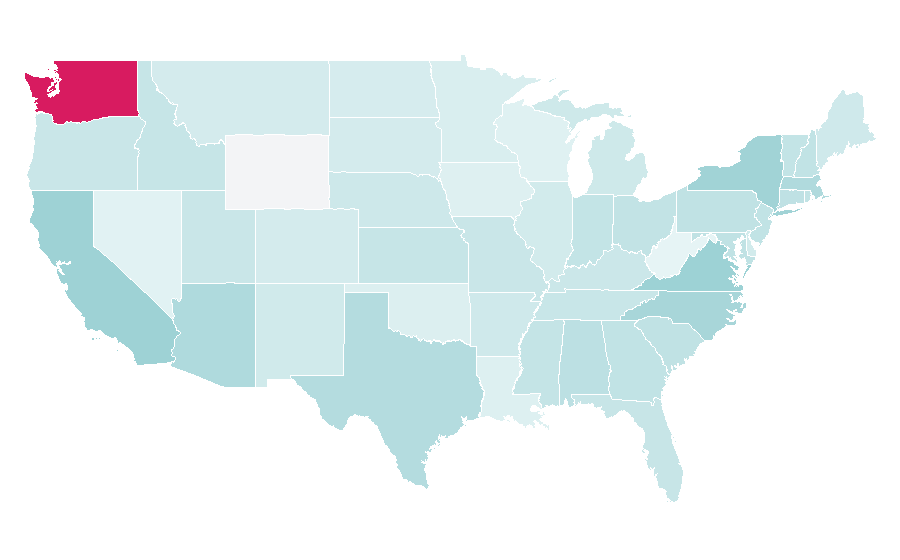 Affinity by region — Adam Smith, United States