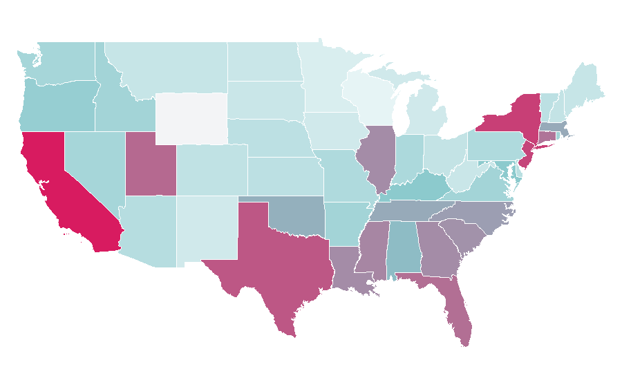 Affinity by region — adidas Women, United States