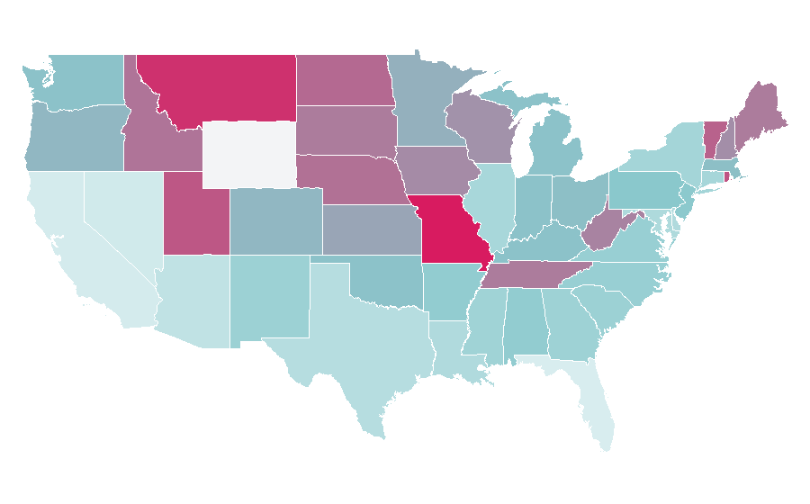 Affinity by region — Adore Me, United States