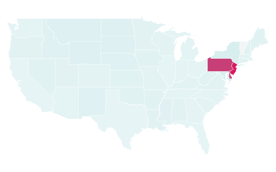 Affinity by region — Adventure Aquarium, United States