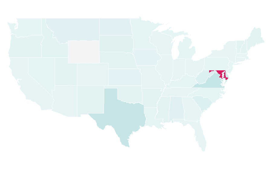 Affinity by region — Adventure World (amusement park), United States