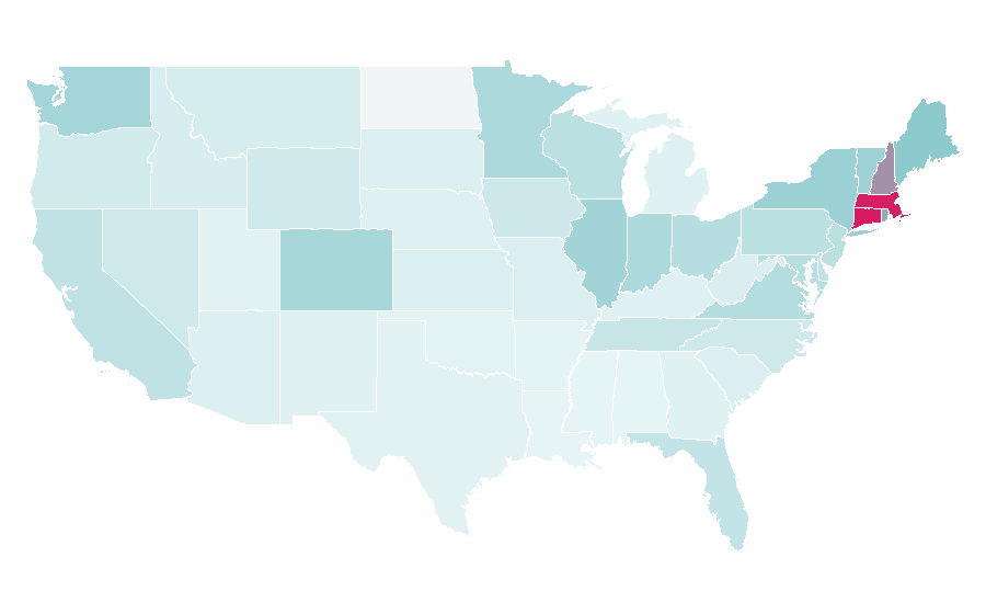 Affinity by region — Aer Lingus, United States