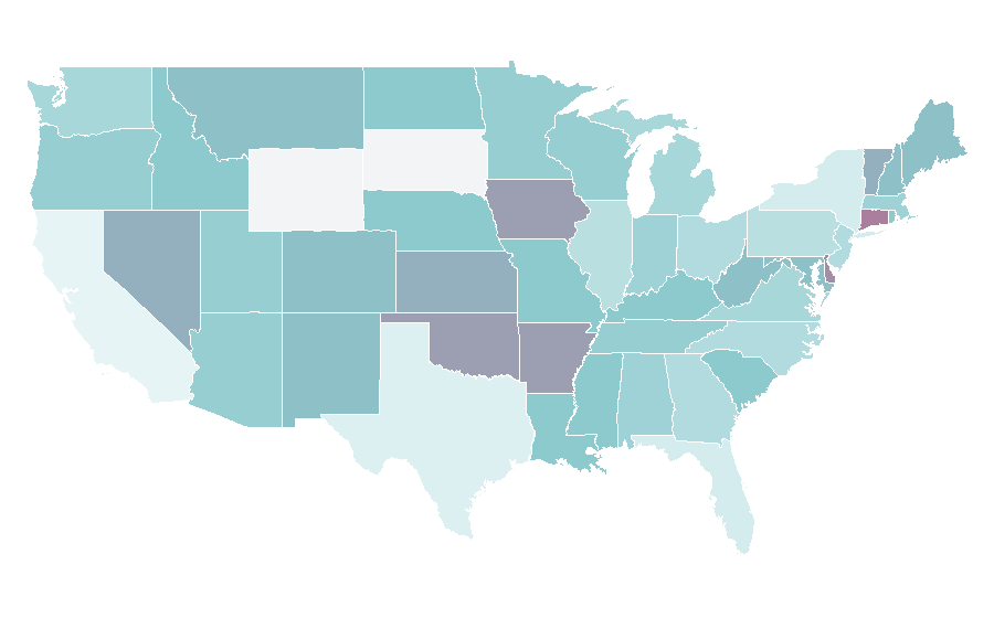 Affinity by region — African popular music, United States